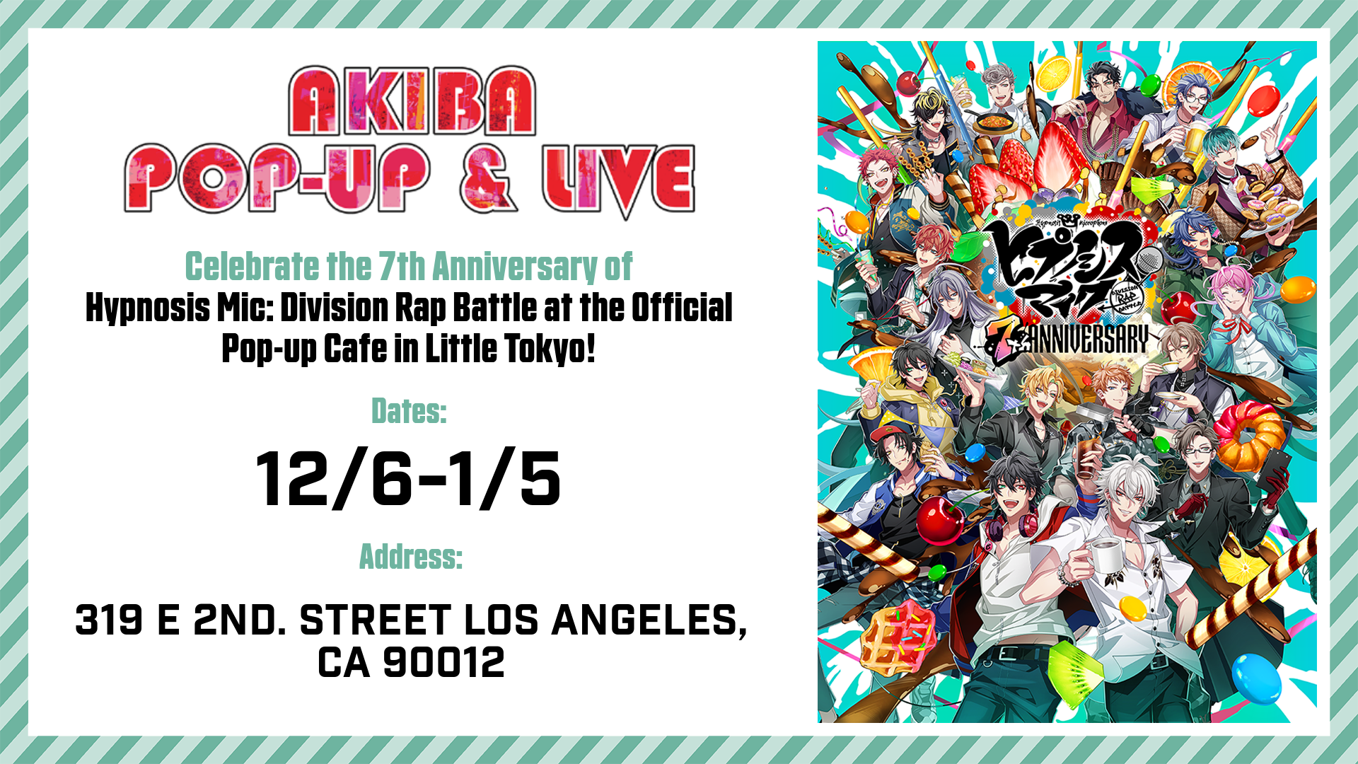 HYPNOSISMIC -Division Rap Battle- 7th Anniversary Cafe — Little